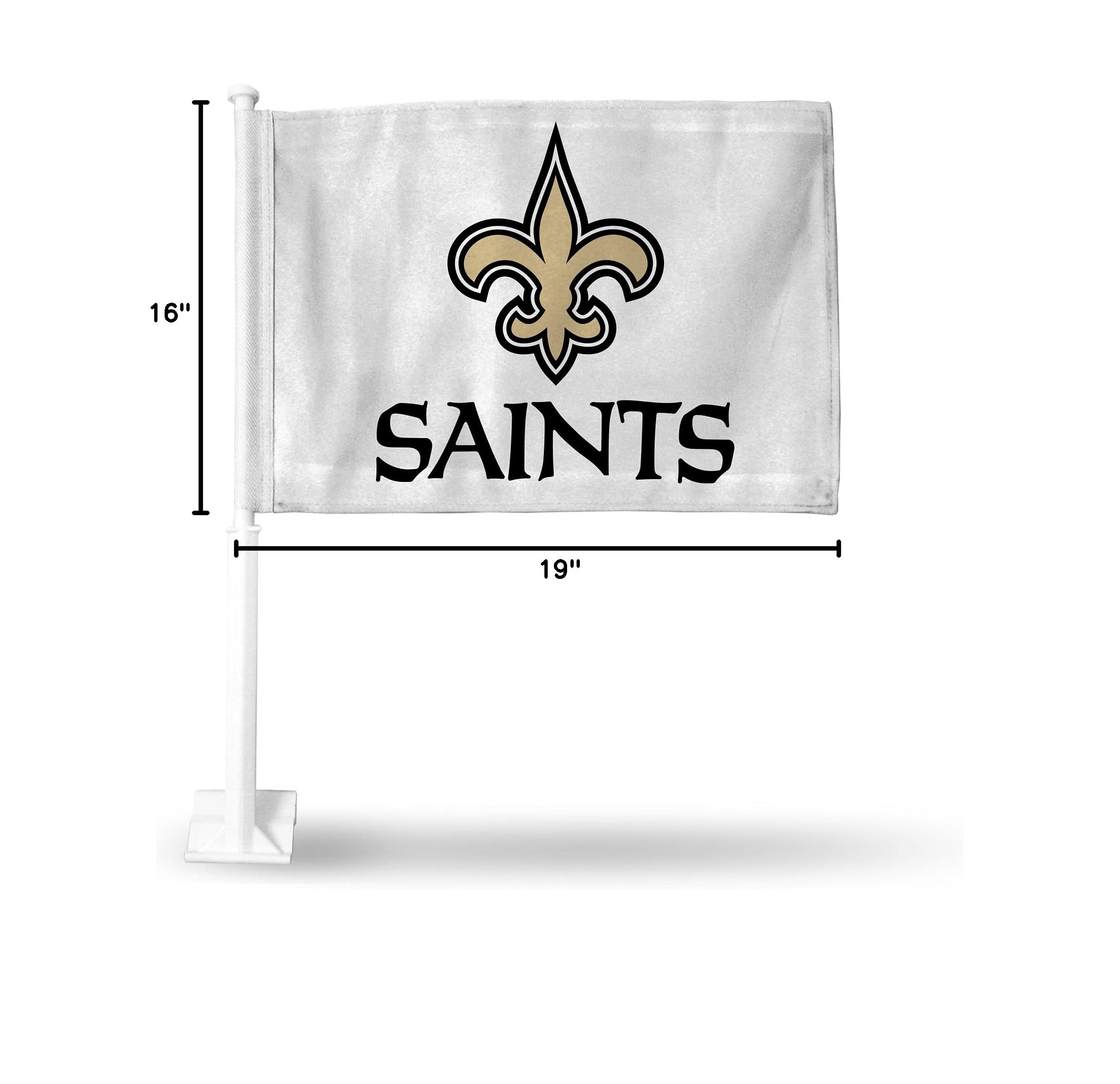 NFL Car Flag - Double Sided Team Logo Car Accessory for Game Day & Tailgating - Officially Licensed NFL Team Spirit Gear