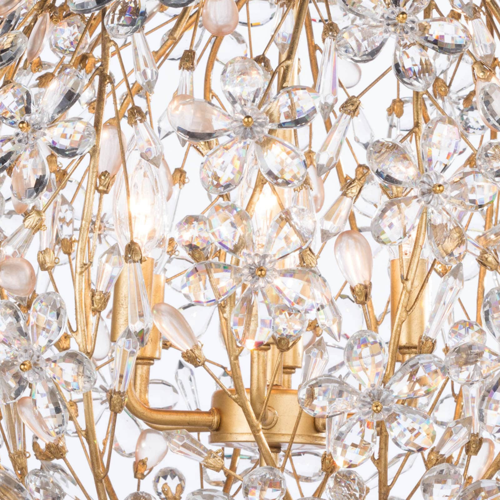 Elegant Cheshire Crystal Chandelier Small - Perfect for Dining Room, Bedroom, or Entryway Lighting Decor