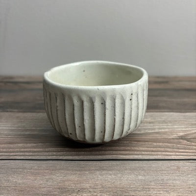 Kohiki Sogime Small Ceramic Bowl - Handcrafted Japanese Tea Bowl for Matcha, Rice & Desserts | Perfect for Tea Ceremonies, Asian Dining & Home Decor
