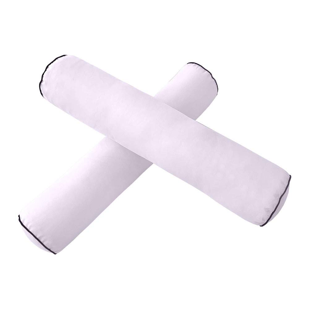 Prolinemax S1 Outdoor Daybed Mattress Slipcover with Bolster Backrest & Contrast Trim - Waterproof Cushion Covers for Patio, Poolside, Garden Furniture (AD107)