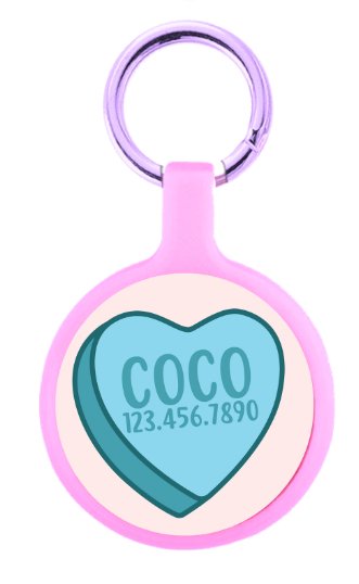 Personalized Coco ID Tag for Pets - Engraved Pet Name Tag with Phone Number - Perfect for Dogs, Cats & Travel Accessories