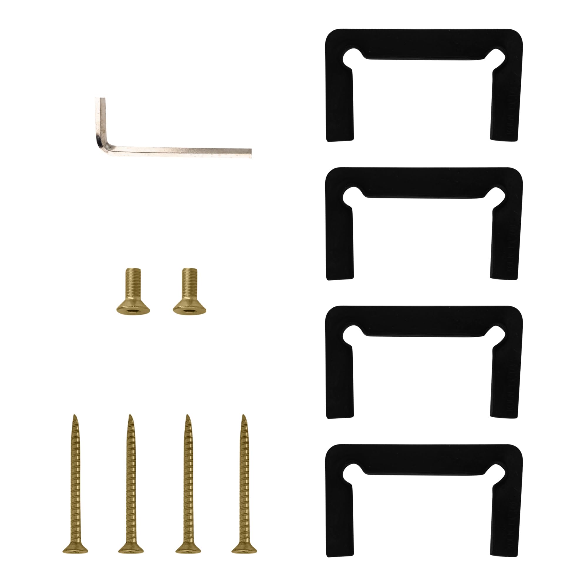 CRL 044 Series Gold Plated Wall Mount Offset Back Plate Hinge - Premium Bathroom & Cabinet Hardware for Doors - Perfect for Modern Home & Office Decor