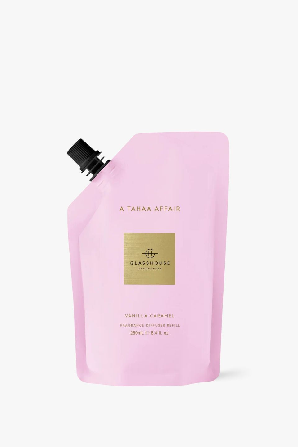 250ml Tahaa Affair Fragrance Diffuser Refill Pouch - Long-Lasting Aromatherapy Essential Oil for Home, Office & Spa Relaxation