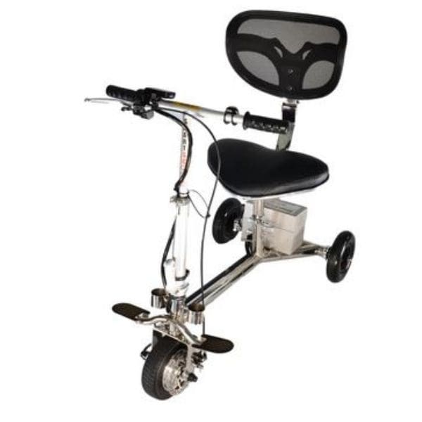 SmartScoot Portable 3-Wheel Mobility Scooter for Adults - Lightweight Folding Electric Scooter for Travel, Shopping & Outdoor Adventures