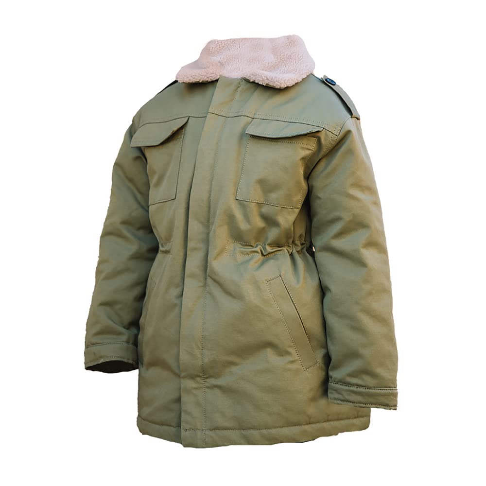 CHERISH Boys Winter Coat - Windproof Thickened Jacket, Fleece-Lined Snow Parka for Cold Weather - Perfect for School, Outdoor Play & Snow Days (Size M)