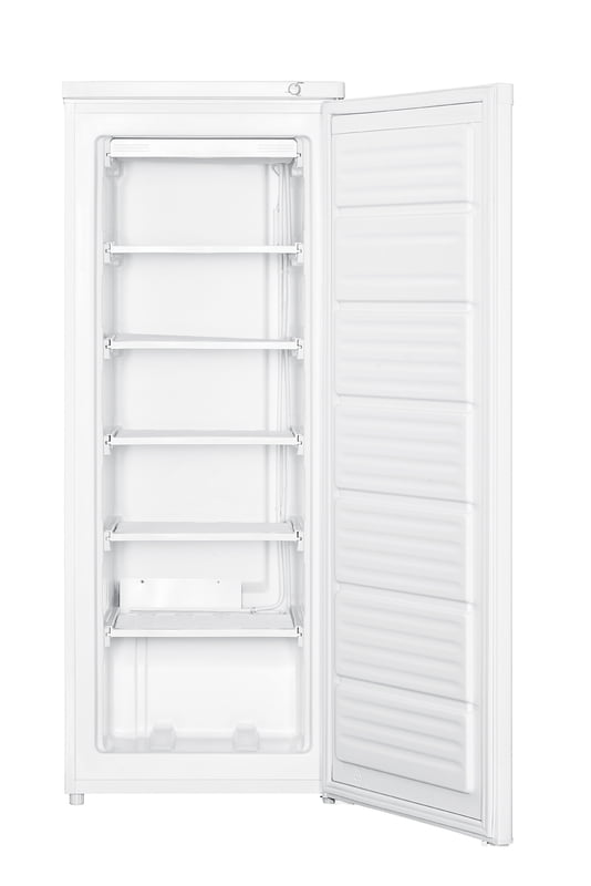Avanti VF58B0W 5.8 Cu. Ft. White Vertical Freezer - Energy Efficient Upright Deep Freezer for Home, Garage, or Restaurant Use