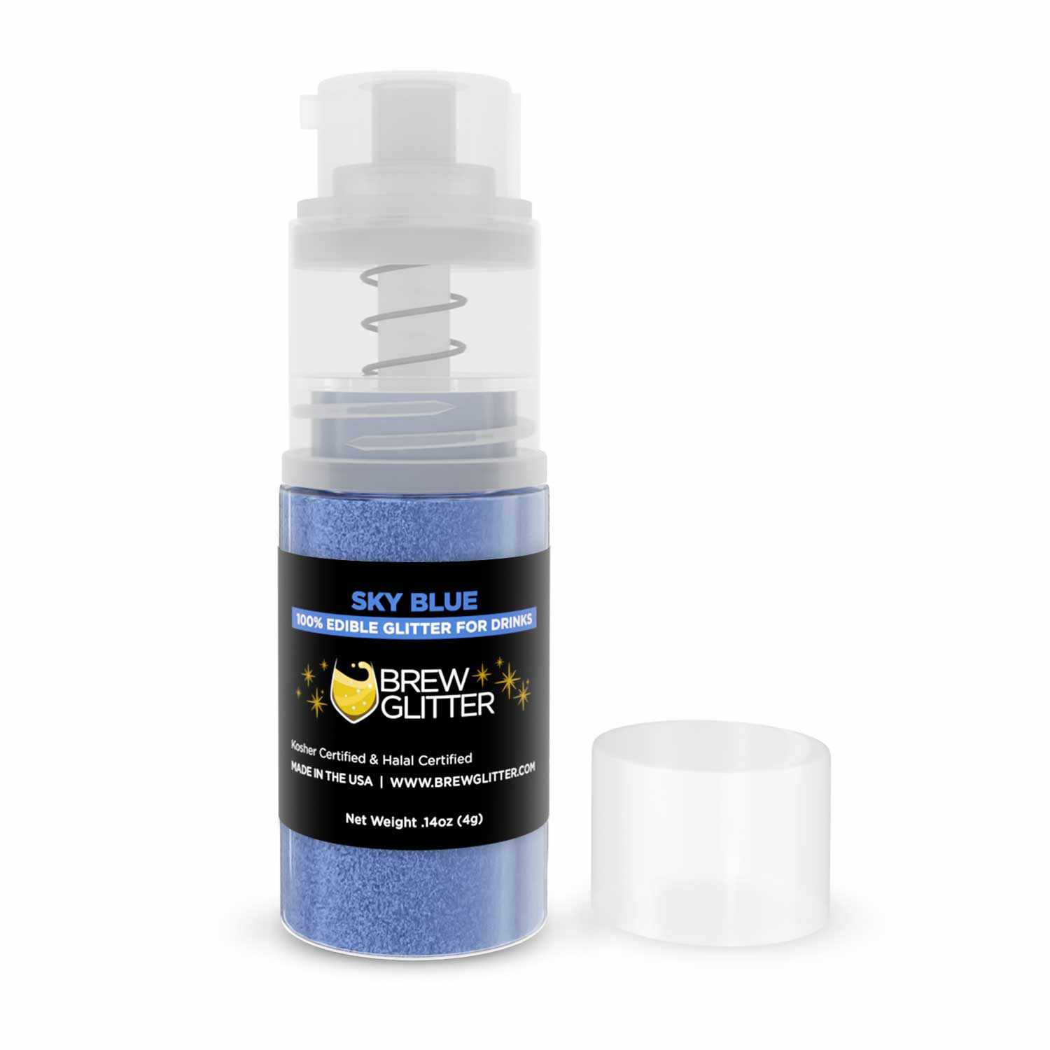 Sparkling Drink Glitter Spray Kit - Perfect for Father's Day, Family Man Decorations & Party Celebrations | Add Shine to Cocktails, Mocktails & Special Occasions