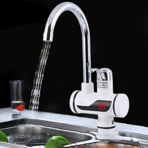 Electric Hot Water Faucet with Digital Display - Instant Boiling Water Tap for Kitchen, Office & RV - Energy Efficient & Space Saving Design