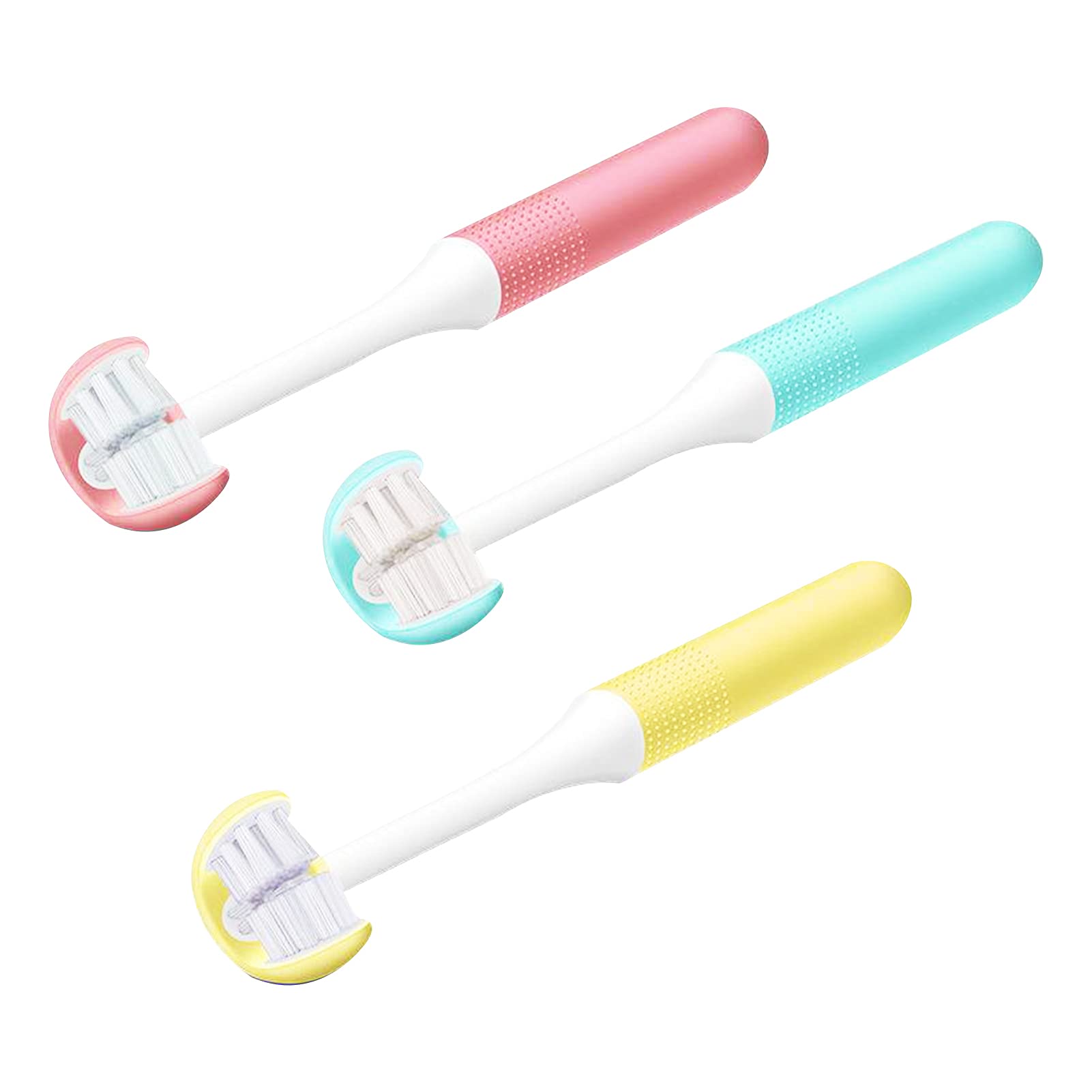 Orbital U-Shaped Kids Toothbrush - 360° Full Teeth Coverage for Effective Cleaning, Whitening & Strong Teeth (Ages 5-12) | Perfect for Daily Oral Care & Travel | Random Color