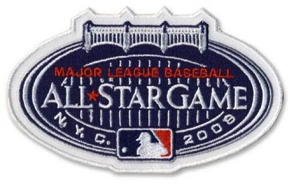 2008 MLB All-Star Game Commemorative Iron-On Patch - New York Yankees Yankee Stadium Edition - Perfect for Baseball Fans, Jerseys, Hats & DIY Crafts