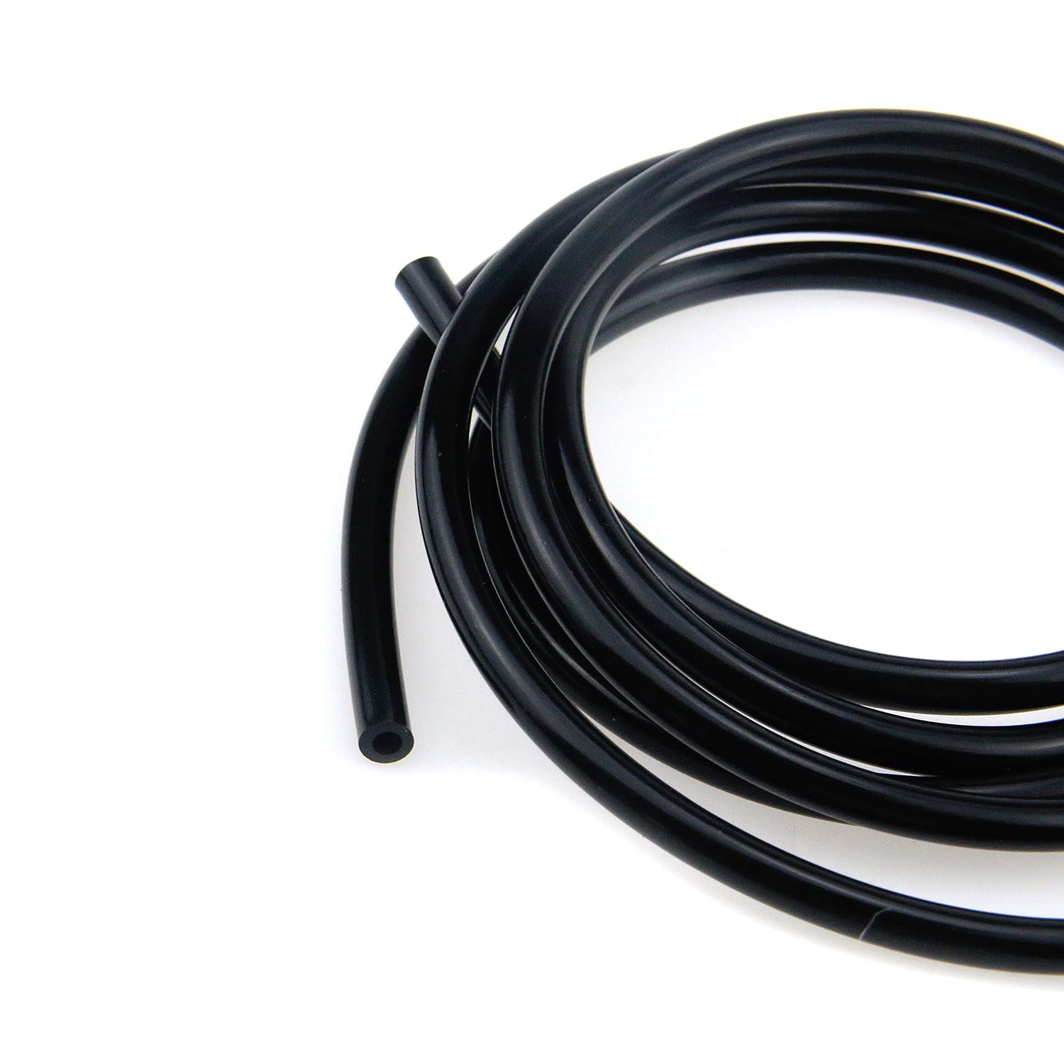 Air Activated Switch Button with 1.5m/5ft Air Hose for Sink Garbage Disposal - Matte Black - Easy Installation for Kitchen Sink Waste Disposal Systems