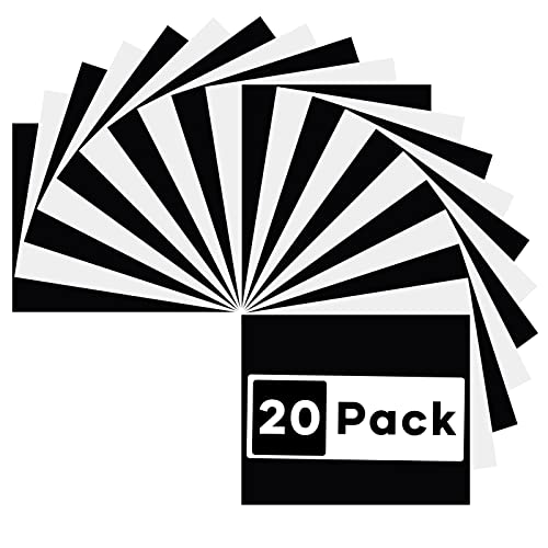 20Pack Black/White