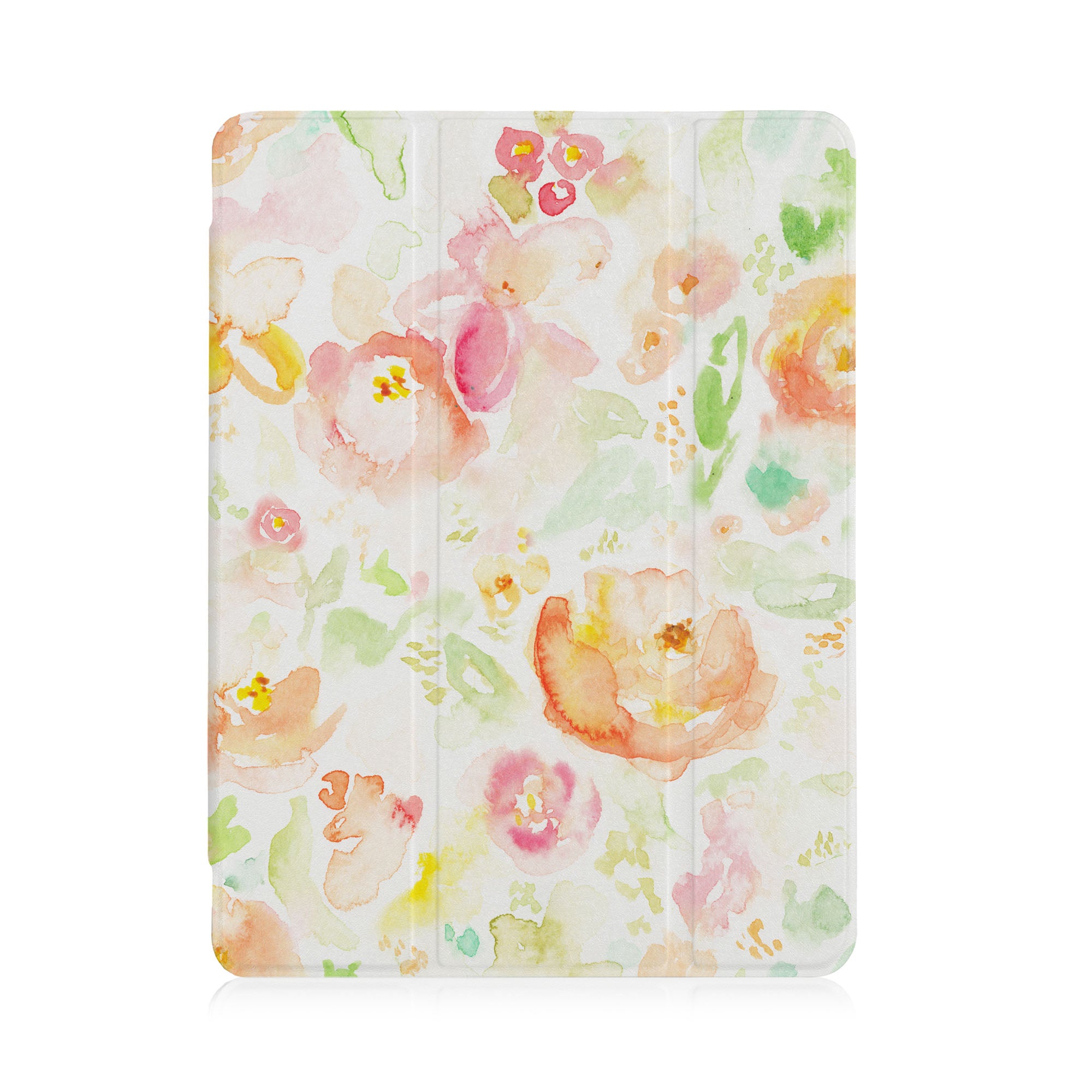 Premium Rose Pink See-Through iPad Case - Slim Protective Cover for iPad Air/Pro (6th/5th/4th Gen) | Perfect for Work, School & Travel Accessories