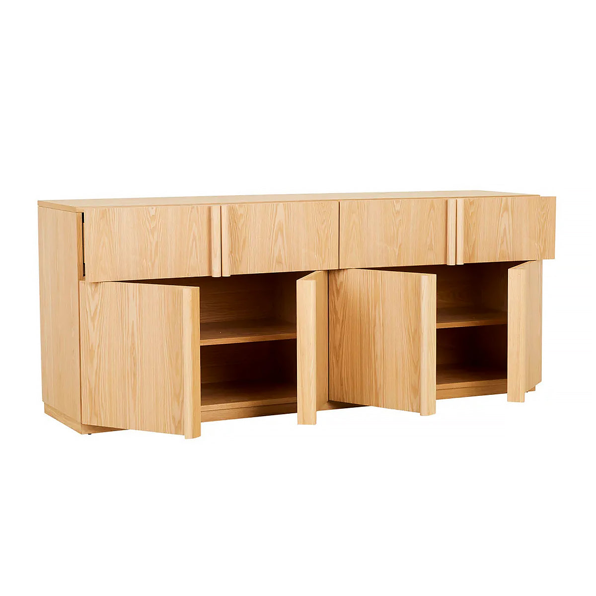 Kin 2-Drawer 4-Door Buffet Table - Stylish Sideboard for Dining Room Storage & Serving | Perfect for Entertaining & Home Decor