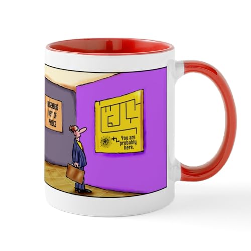 White/Red Inside - Heisenberg Department Of Physics Mug