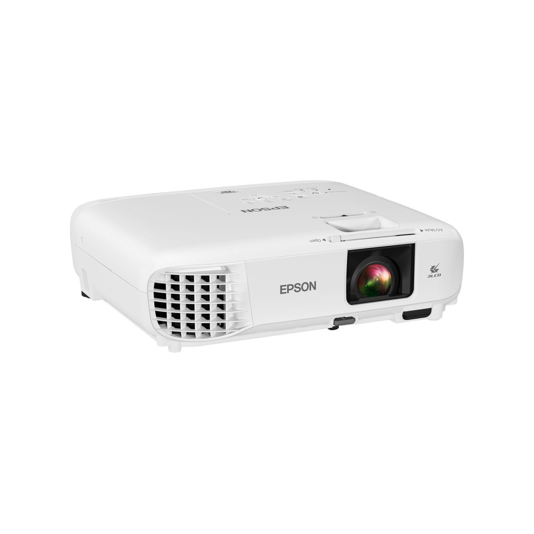 Epson PowerLite E20 LCD Projector - 4:3 Aspect Ratio, 3,200 Lumens for Bright Presentations - Ideal for Classroom, Office & Home Theater Use
