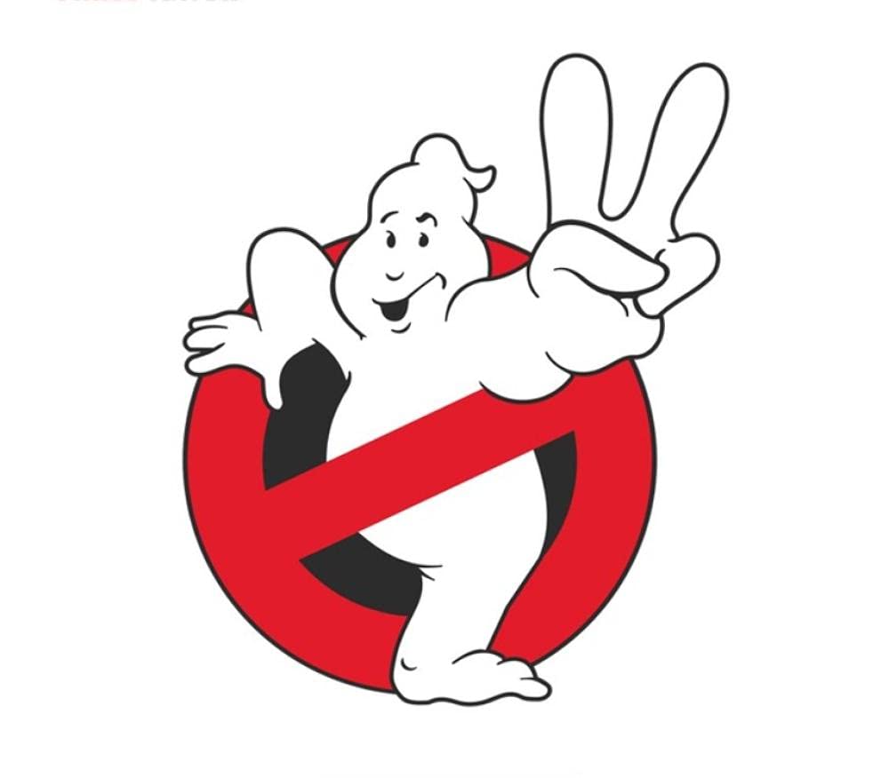 Funny Ghostbusters Car Stickers & Decals - 15cm (5.9 Inch) Waterproof Vinyl Decals for Cars, Trucks, Motorcycles - Cartoon Auto Styling Graphics for Windows, Bumpers & Laptops - Perfect for Movie Fans & Car Enthusiasts
