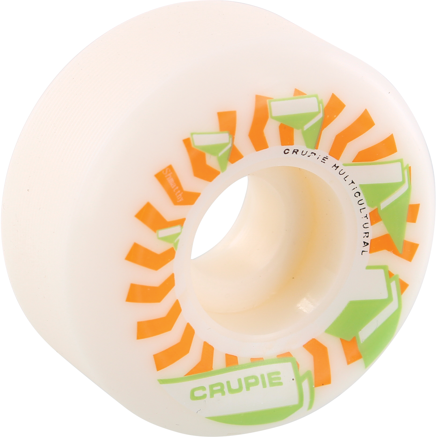 52mm Crupie Shmatty Skateboard Wheels - Set of 4 - High Performance Urethane Wheels for Street & Park Skateboarding - Perfect for Tricks, Commuting & Smooth Rides