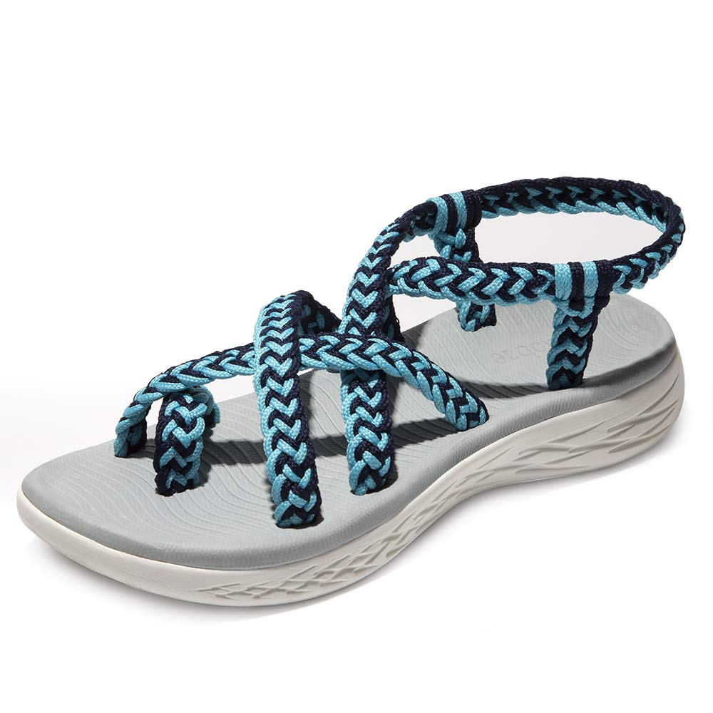 Chitobae Women's Hiking Sandals - Comfortable Walking Sandals for Travel, Lightweight Beach Sandals for Women - Perfect for Outdoor Adventures, Beach Trips & Casual Wear