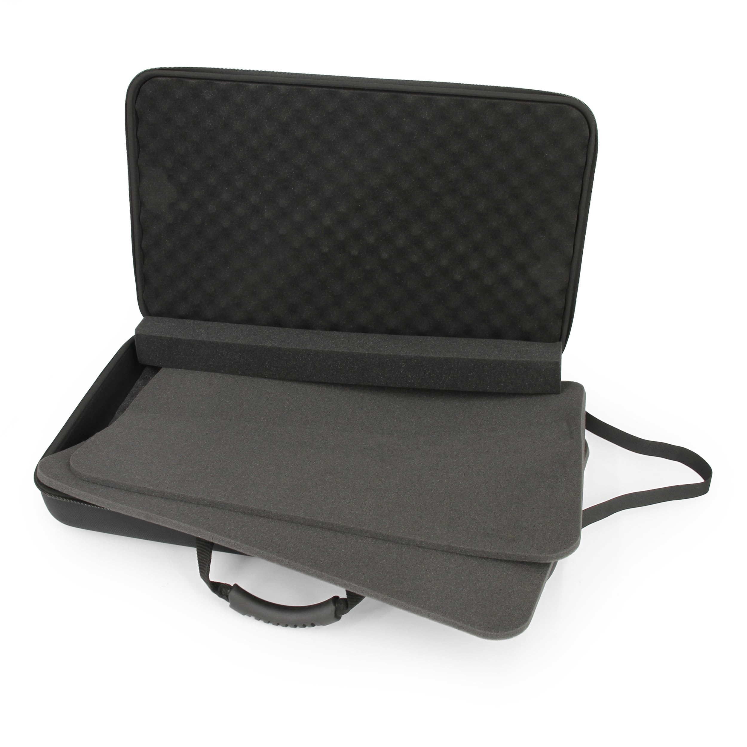 CASEMATIX DJ Controller Travel Case - Hard Shell Protective Carrying Case Compatible with Hercules Inpulse 500 DJ Mixer | Durable & Lightweight with Adjustable Strap | Perfect for Travel, Gigs & Studio Use