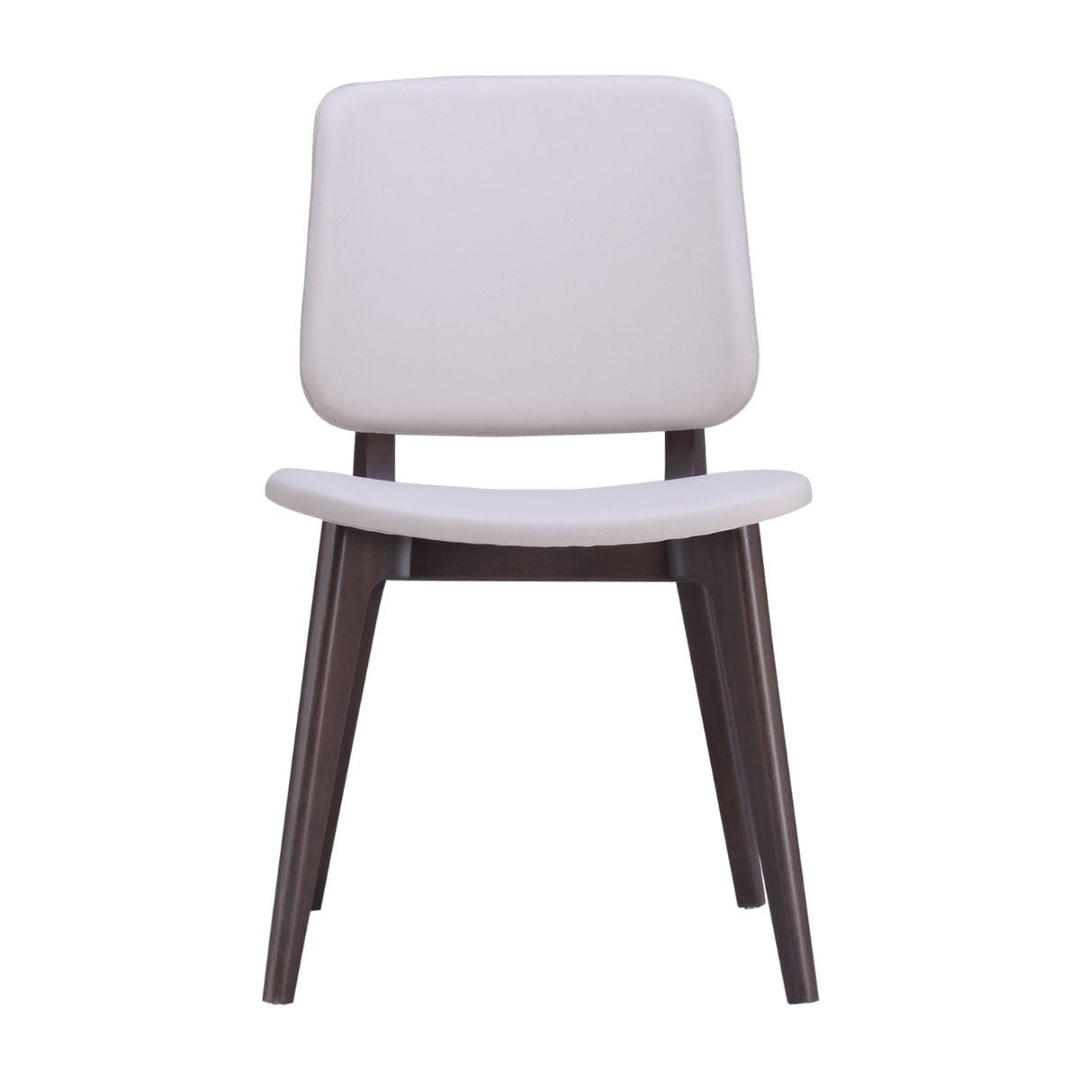 Modern Dining Chairs Set of 2 - Comfortable Wooden Kitchen Chairs with Padded Seat - Sturdy & Elegant Home Dining Room Furniture for Kitchen, Breakfast Nook, and Restaurant Use