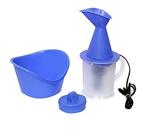 ACi Steamer 3-in-1 Plastic Steam Vaporizer for Face, Nose & Cough Relief - Portable Facial Steamer Machine for Home Spa, Sinus Congestion & Skin Care (Multicolor) - Perfect for Relaxation & Respiratory Health