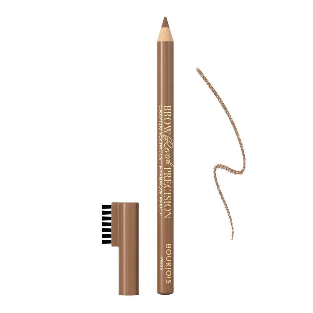 Bourjois Brow Reveal Precision Brow Pencil - Waterproof Eyebrow Pencil for Natural Looking Brows - Perfect for Everyday Makeup & Professional Use