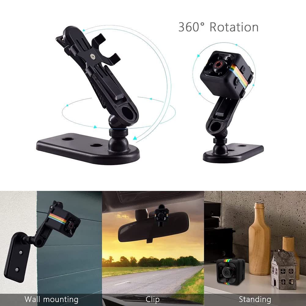 SOFORFREEM Mini Hidden Camera Wireless 1080P HD - Portable Spy Camera with Motion Detection & Loop Recording - Perfect for Home Security, Office Monitoring, and Nanny Cam Use