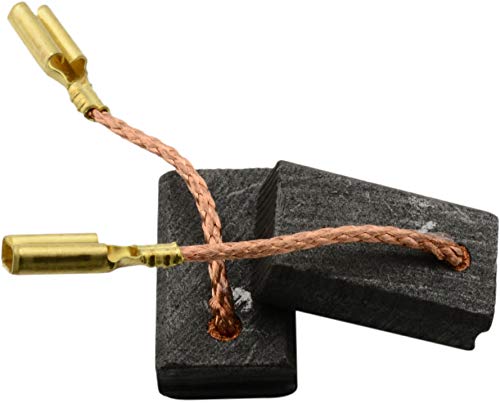 Milwaukee AG7-125 Carbon Brushes Replacement for Grinder - with Cable and Connector - Durable Motor Brushes for Milwaukee AG7-125 Angle Grinder - Perfect for Construction, Metalworking & DIY Projects