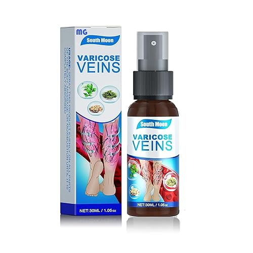 MG Southmoon Spider Vein Treatment Cream for Legs & Feet - Varicose Vein Relief, Circulatory Support - Perfect for Daily Use at Home or Work