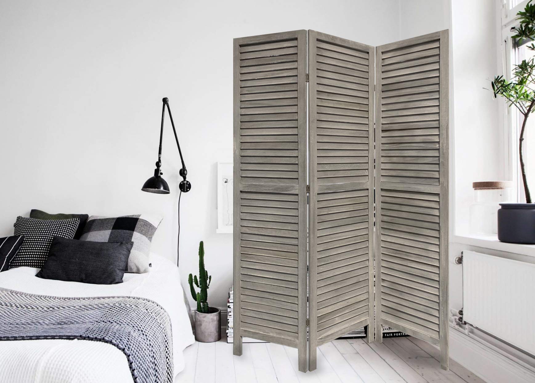 Stylish Room Divider Screen - 6-Panel Folding Privacy Partition for Home & Office Decor | Perfect for Living Rooms, Bedrooms, and Workspaces