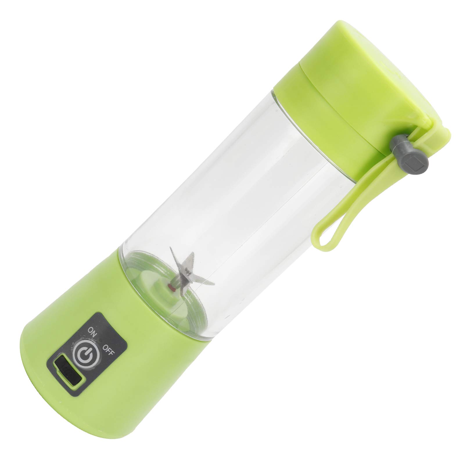 Portable Mini Blender 380ml - USB Rechargeable Personal Blender for Smoothies, Shakes, Ice Crushing - Perfect for Fruits, Vegetables, Protein Drinks - Ideal for Home, Office, Gym & Travel Use