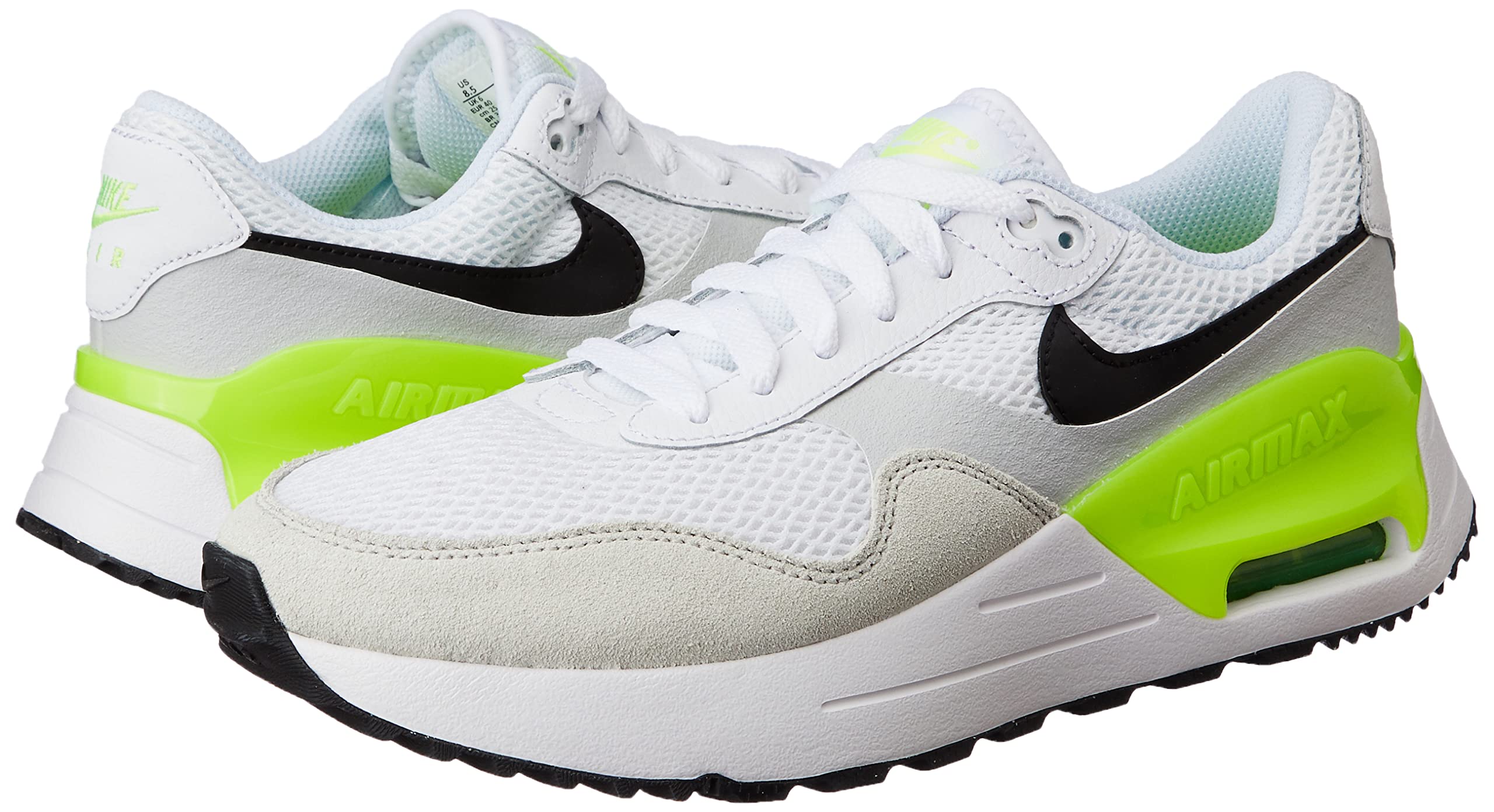 Nike Women's Air Max SYSTM Running Shoes Size 8.5 - Lightweight Athletic Sneakers for Jogging, Gym Workouts & Casual Wear