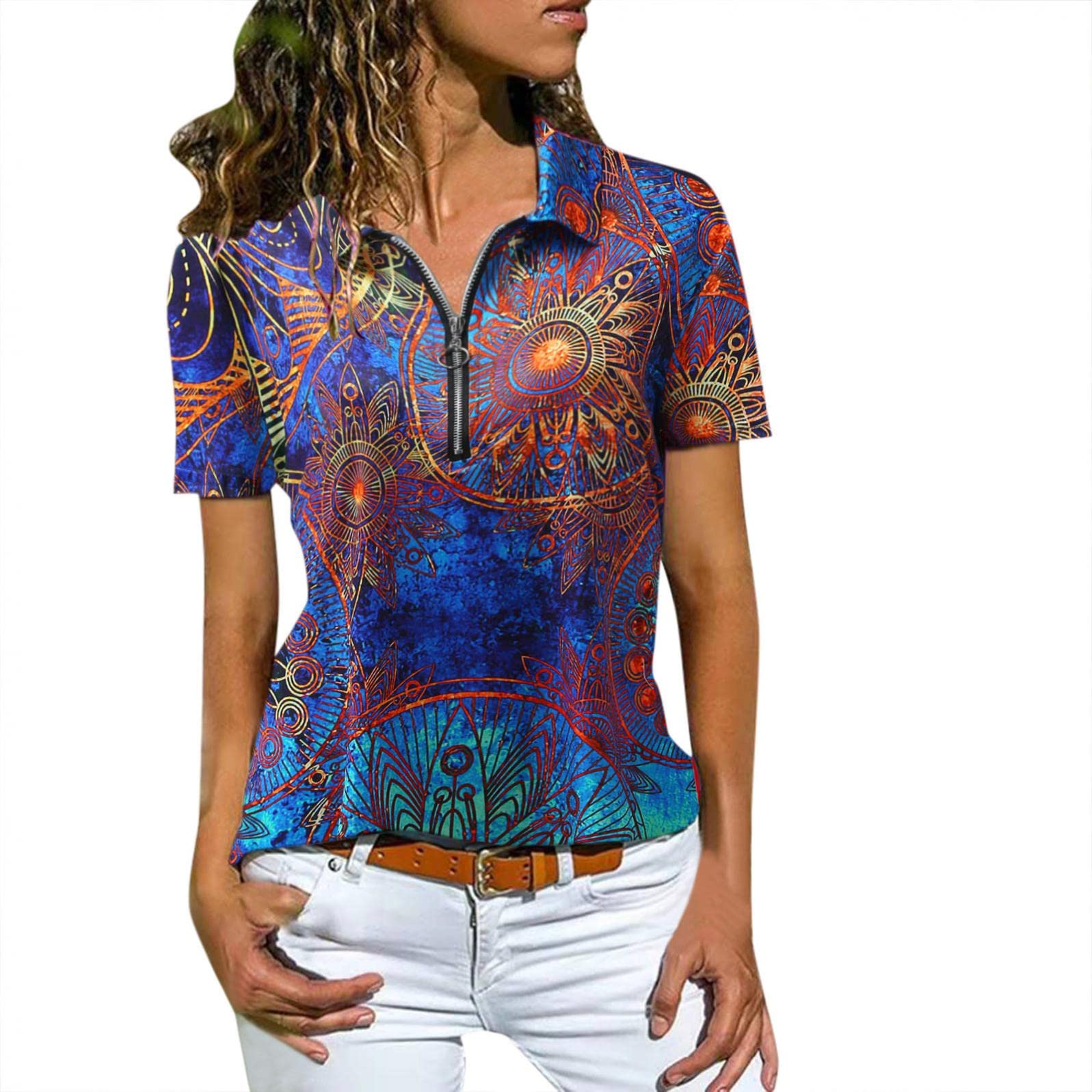 Women's Loose Fit Letter Print Short Sleeve T-Shirt - Casual Blouse Top for Everyday Wear, Street Style & Summer Outfits