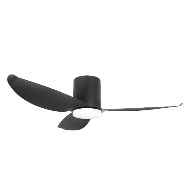 FERN 46/56 DC Ceiling Fan with Optional Dimmable Light - Energy Efficient Quiet Modern Fan for Bedroom, Living Room, and Outdoor Spaces