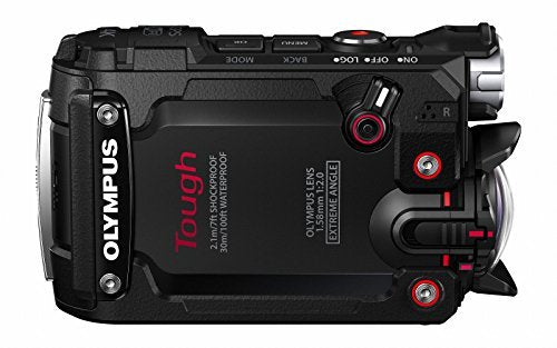 Olympus Stylus Tough TG Tracker Waterproof Action Camera - 4K Ultra HD, Shockproof & Freeze-Proof for Outdoor Adventures, Hiking, Snorkeling, and Extreme Sports