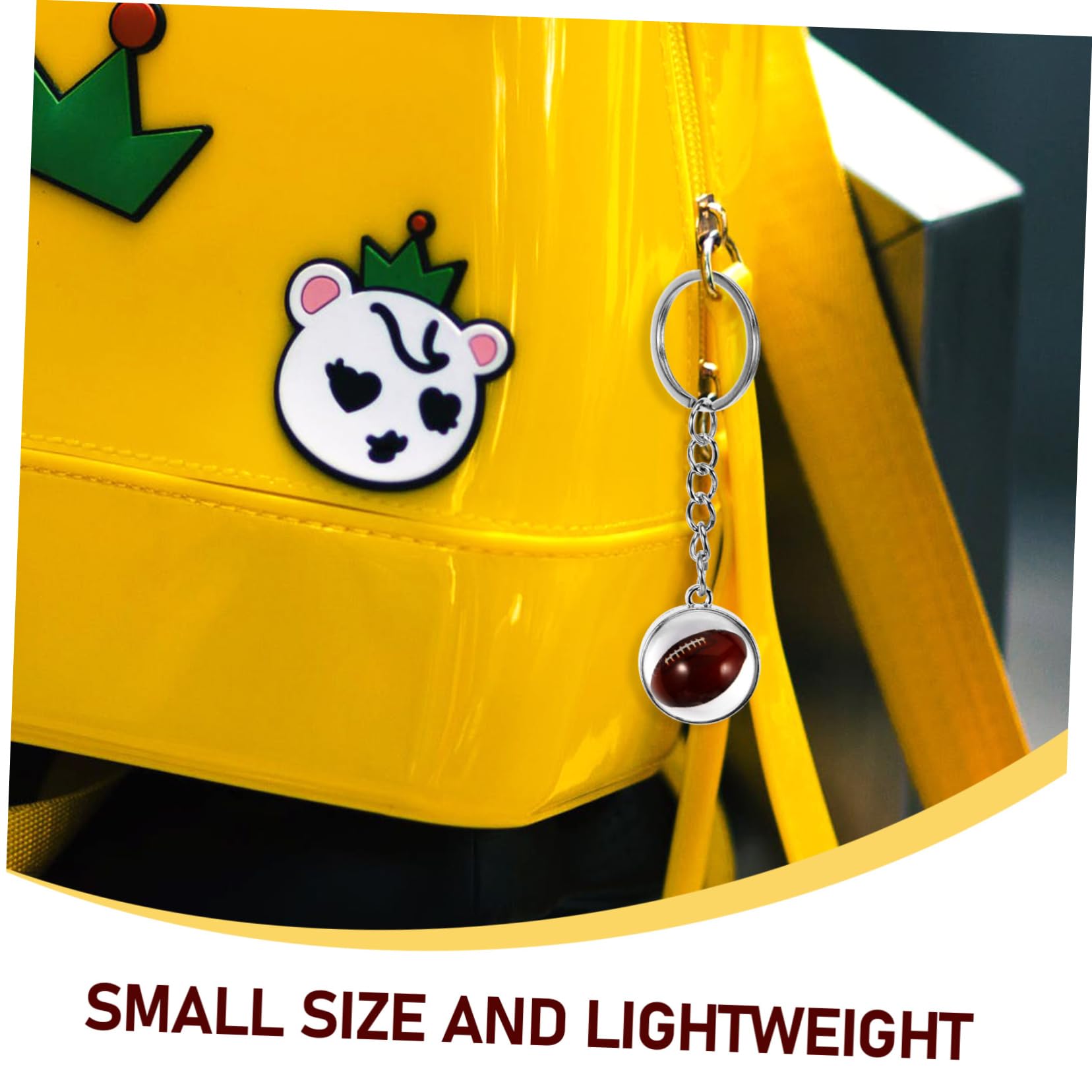 BCOATH Sports Theme Keychain - Olive Green Keyring Pendant for Athletes, Sports Events & Competition Prizes - Perfect for Gifts, Team Rewards & Fan Accessories