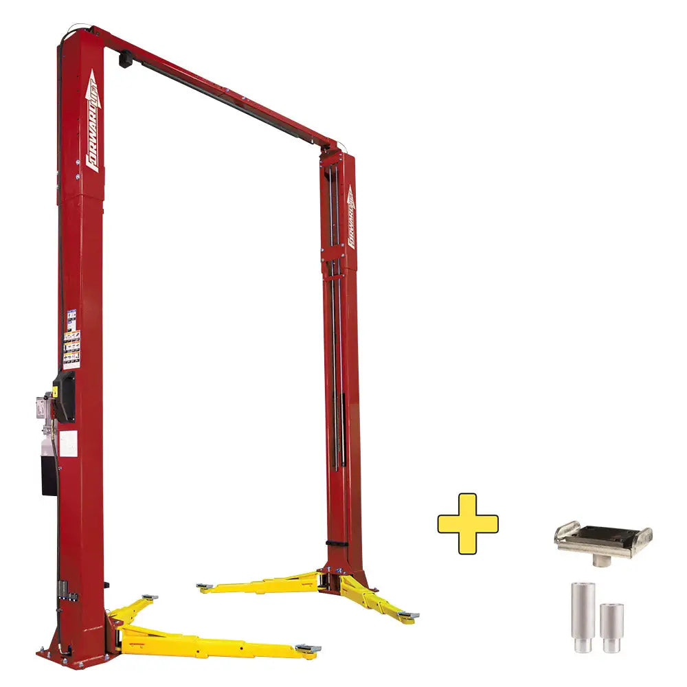 Forward Lift I12PRO 12K Symmetric 2 Post Car Lift - Heavy Duty Vehicle Hoist for Auto Repair Shops & Home Garages - Perfect for Lifting Trucks, SUVs, and Sedans