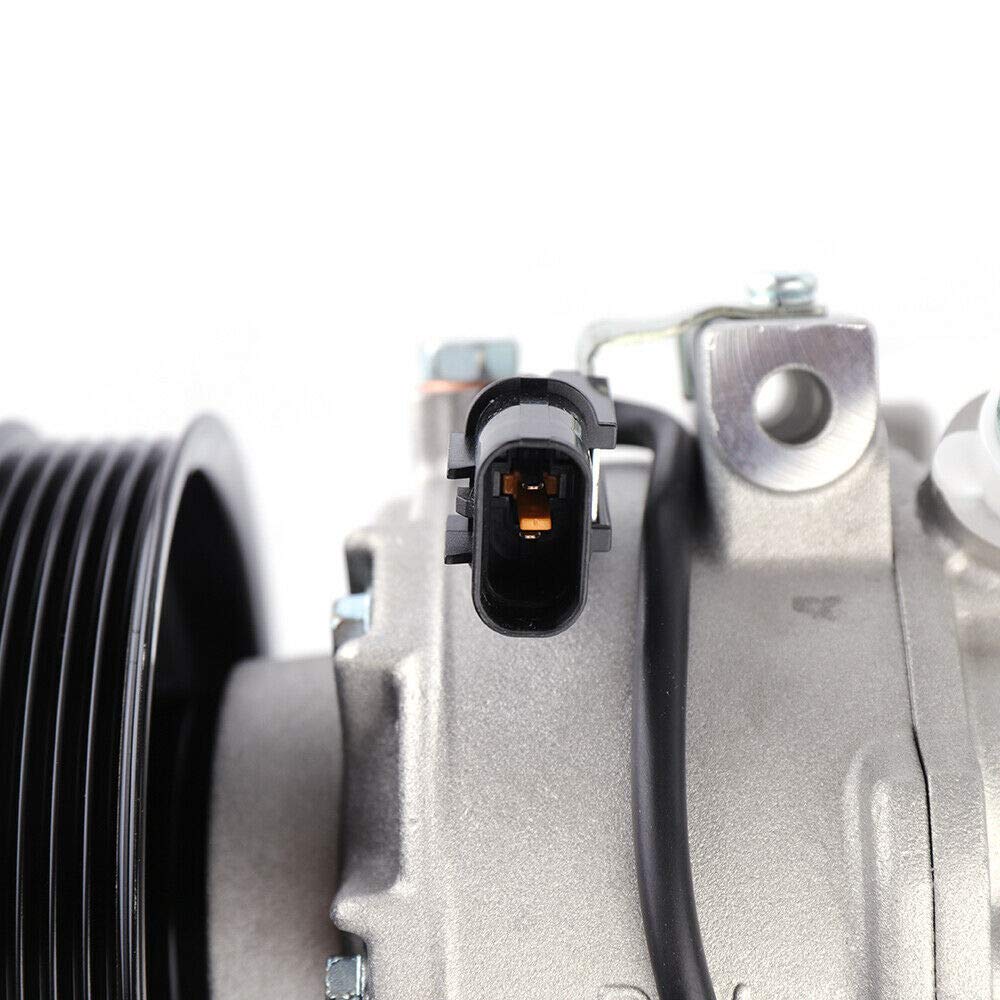 Kia Rio 1.6L AC Compressor with Clutch 178324 - Replacement Air Conditioner Compressor for 2012-2015 Models | Perfect for Summer Cooling & Car AC Repair