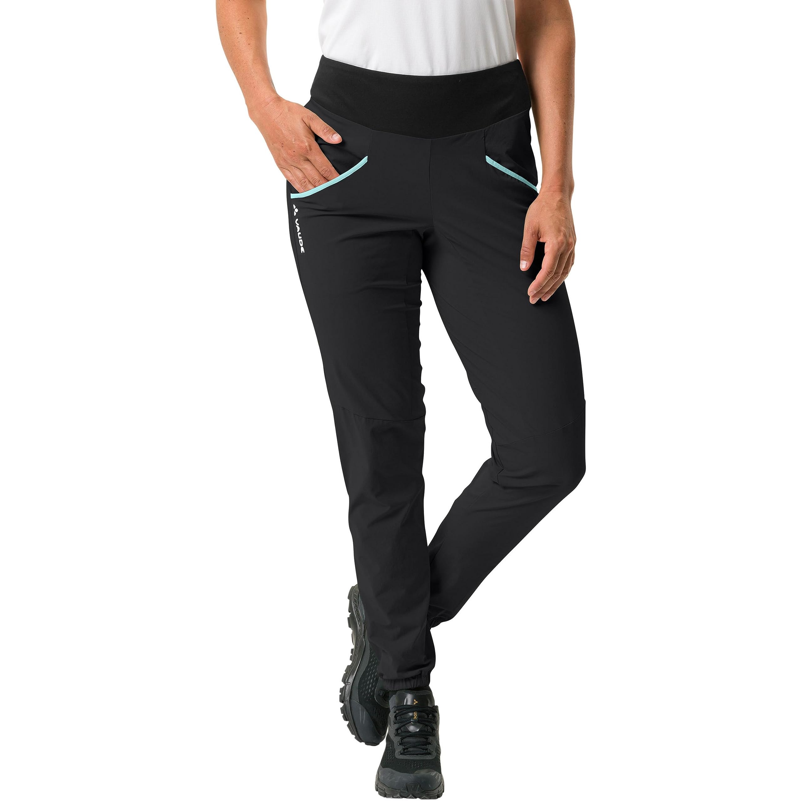 VAUDE Women's Scopi LW Hiking Pants - Lightweight, Water-Resistant & Breathable for Outdoor Adventures, Travel & Camping
