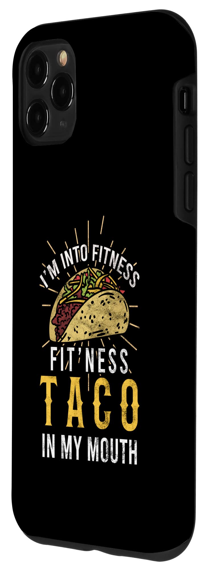 iPhone 11 Pro Max Case - Premium Protective Phone Cover for Taco Lovers | Durable Shockproof Design | Perfect for Gym, Workouts & Mexican Food Festivals