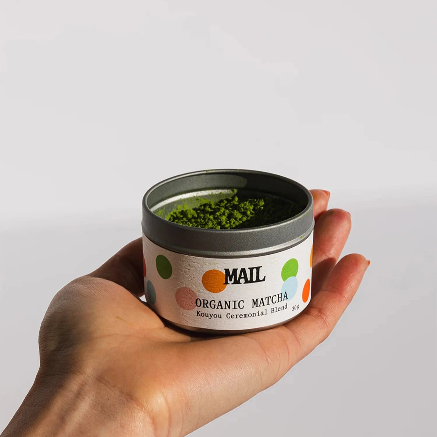 Organic Matcha Powder - MAIL Kouyou Ceremonial Grade Green Tea, 30g | Premium Japanese Tea for Tea Ceremonies, Lattes & Baking