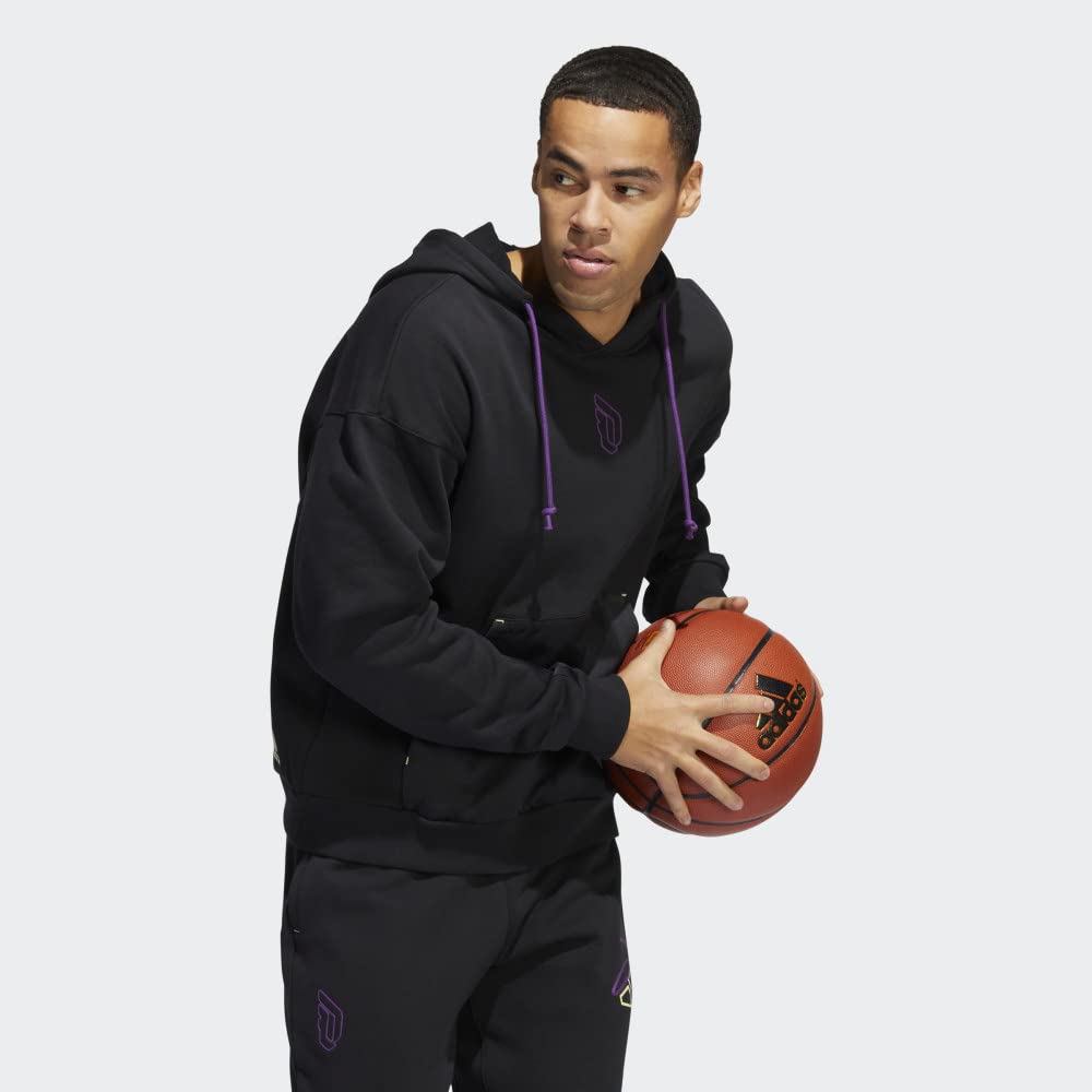**adidas Men's Dame 8 Inn Hoodie - Lightweight & Breathable Pullover for Running, Training & Casual Wear**