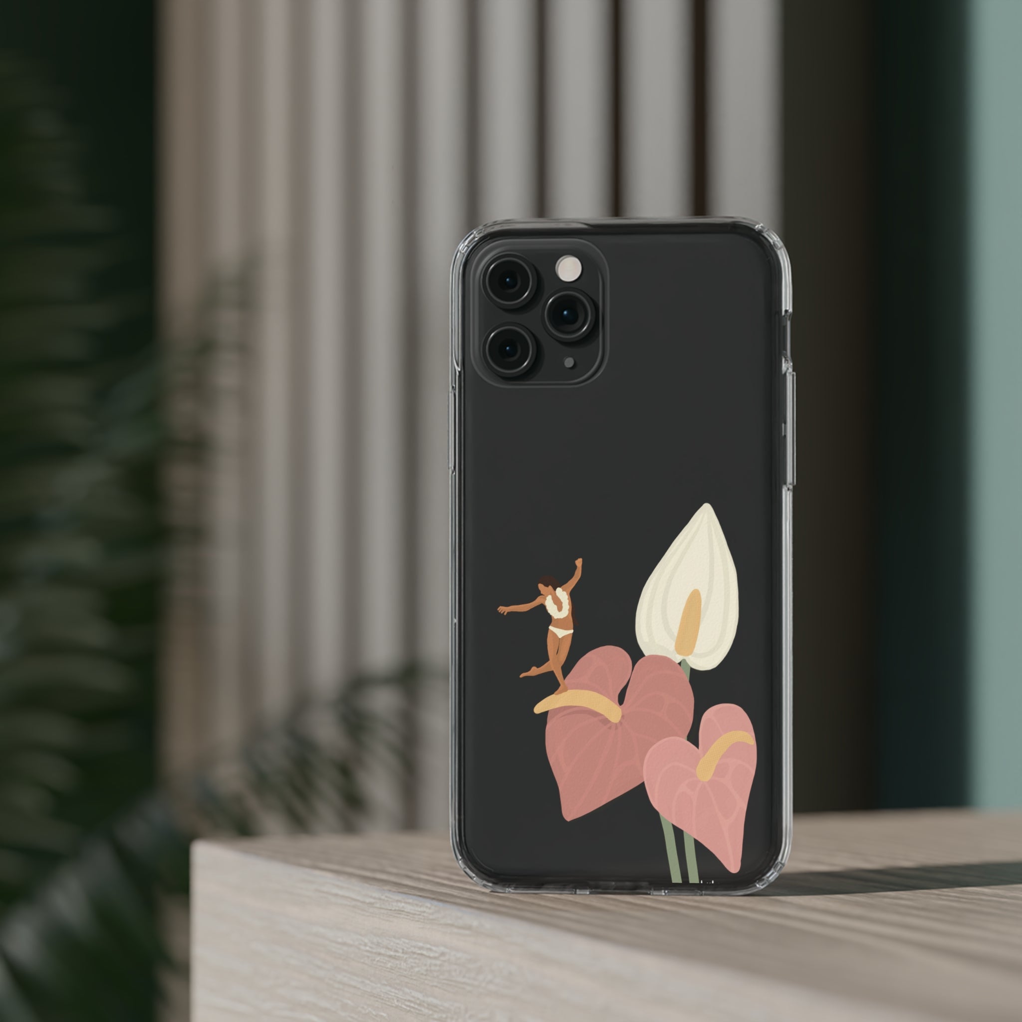 He'e Nalu Clear Phone Case - Ultra Slim Protective Cover for iPhone & Samsung - Perfect for Beach, Surfing & Outdoor Activities