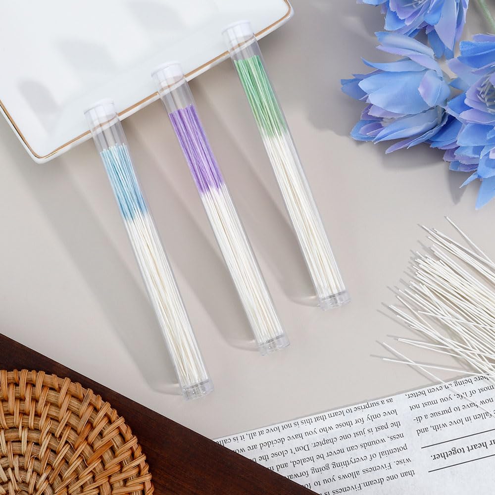 Ear Piercing Cleaner Floss - 180PCS Ear Hole Cleaner & Earring Cleaner for Fresh & Healthy Piercings | Perfect for New Piercings, Daily Hygiene & Jewelry Maintenance