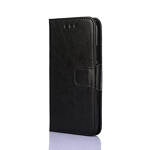HONGYAN Huawei Y9 2019 / Enjoy 9 Plus Phone Case - Premium Crystal Texture Leather Protective Cover with Shockproof Design | Perfect for Everyday Use, Travel & Business Protection