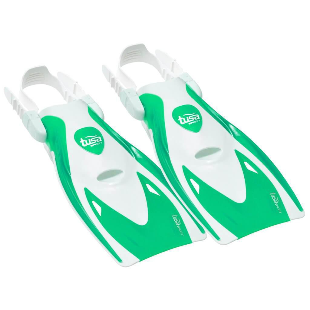 Tusa Sport Long Snorkeling Fins - Professional Diving Fins for Adults - Comfortable Swim Fins for Snorkeling, Scuba Diving & Beach Swimming (Perfect for Ocean, Pool & Water Sports)