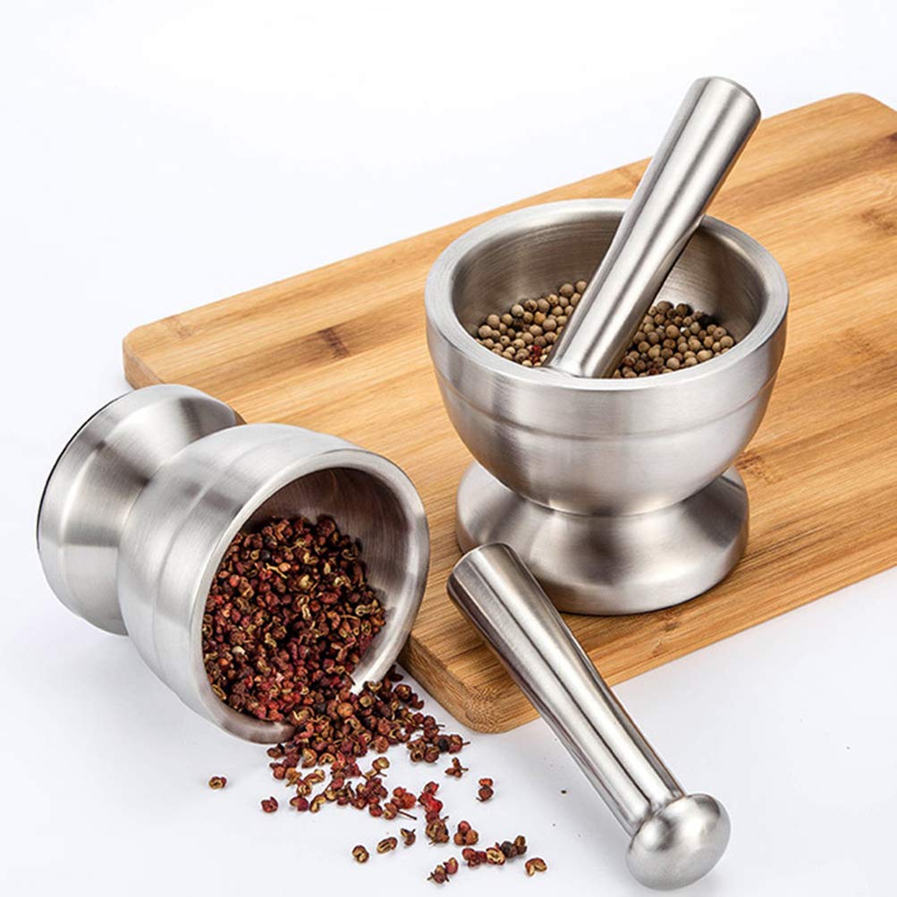 Premium 304 Stainless Steel Garlic Press - Heavy Duty Garlic Grinder & Mincer for Effortless Cooking - Perfect for Garlic Lovers, Chefs & Home Kitchens (Ideal for Pasta, Stir Fry, Sauces & More)