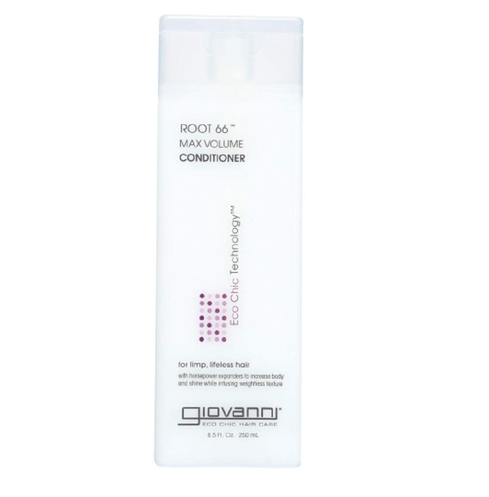 Giovanni Root 66 Energizing Scalp & Hair Conditioner - 8.5 oz for Dry, Damaged Hair - Natural & Organic Formula for Hydration & Volume - Perfect for Daily Use & Salon-Quality Results at Home
