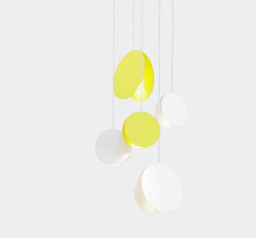 Modern Plaetoe Disk Shades Pendant Lamp - Sleek Scandinavian Design for Dining Room, Kitchen Island & Bedroom Lighting